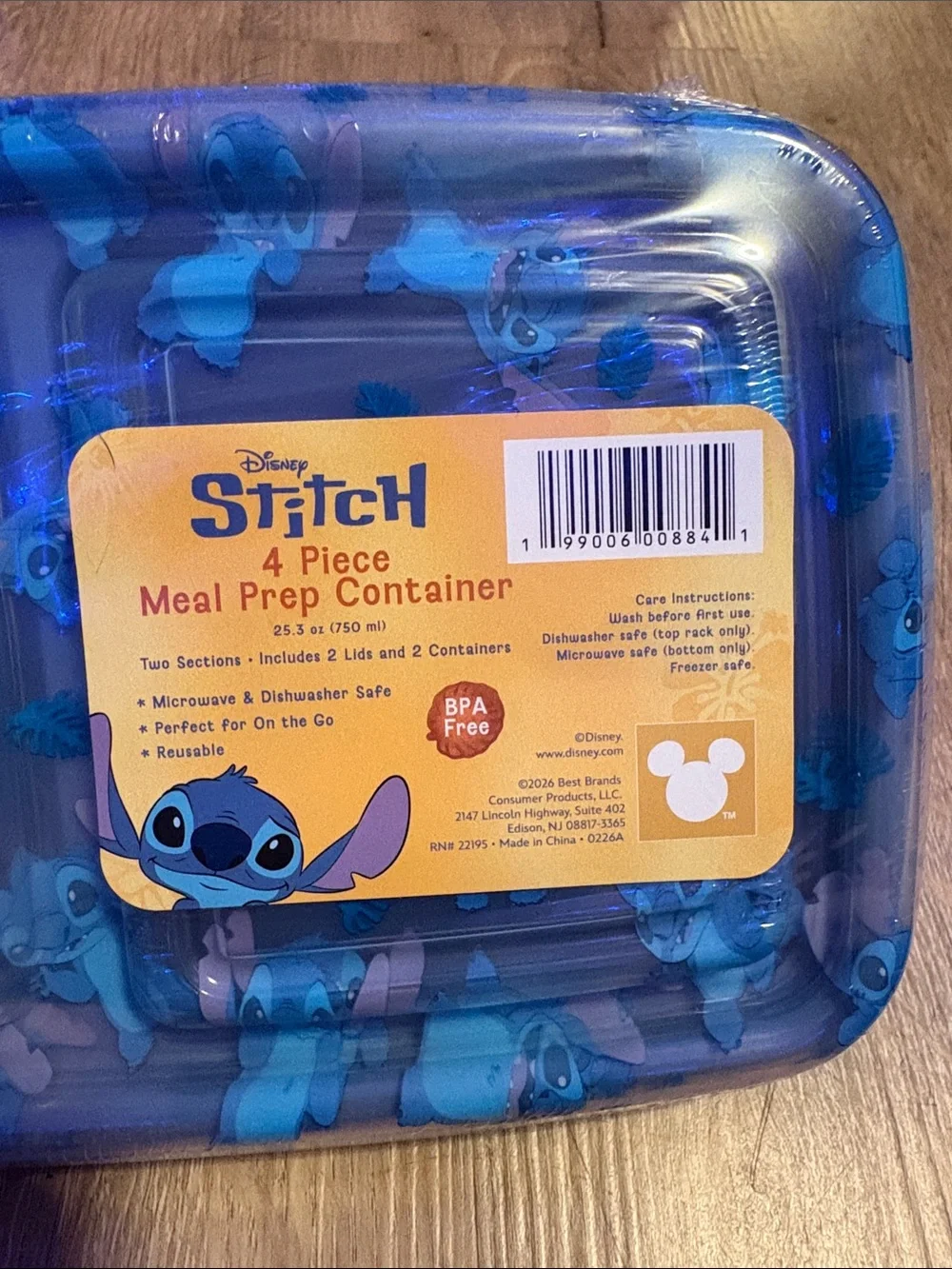 Disney stitch meal